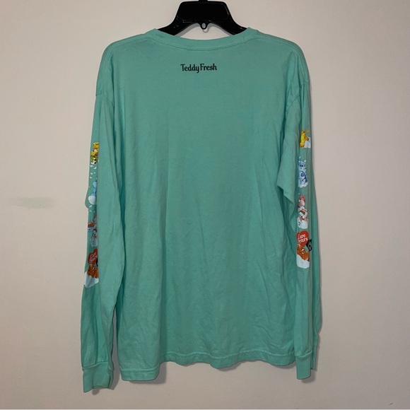 Teddy Fresh x Care Bears Long Sleeve Tee with Care Bear Design on Sleeves Large - Picture 7 of 7